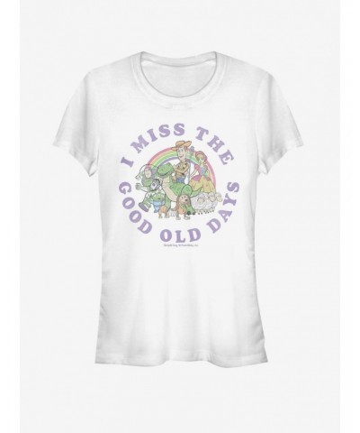 Disney Pixar Toy Story 4 Good Old Days Girls White T-Shirt $8.19 T-Shirts