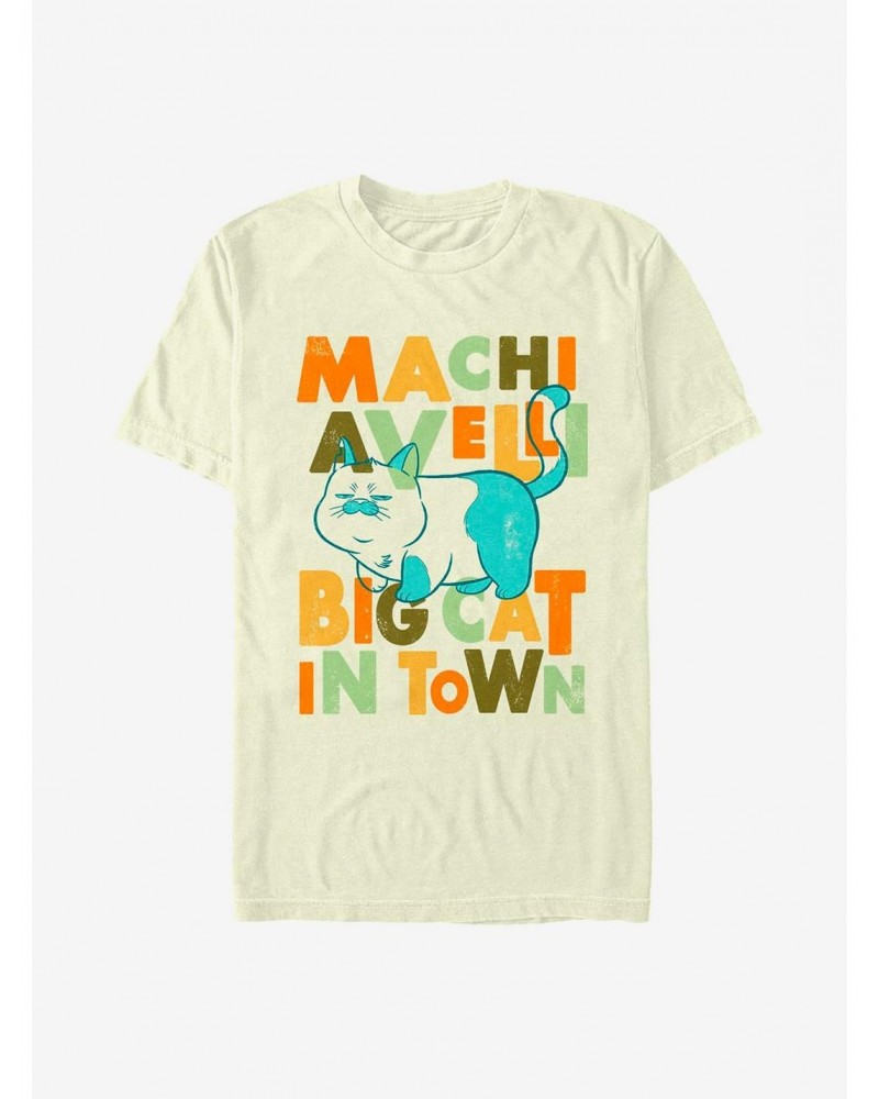 Disney Pixar Luca Machiavelli Cat T-Shirt $7.19 T-Shirts