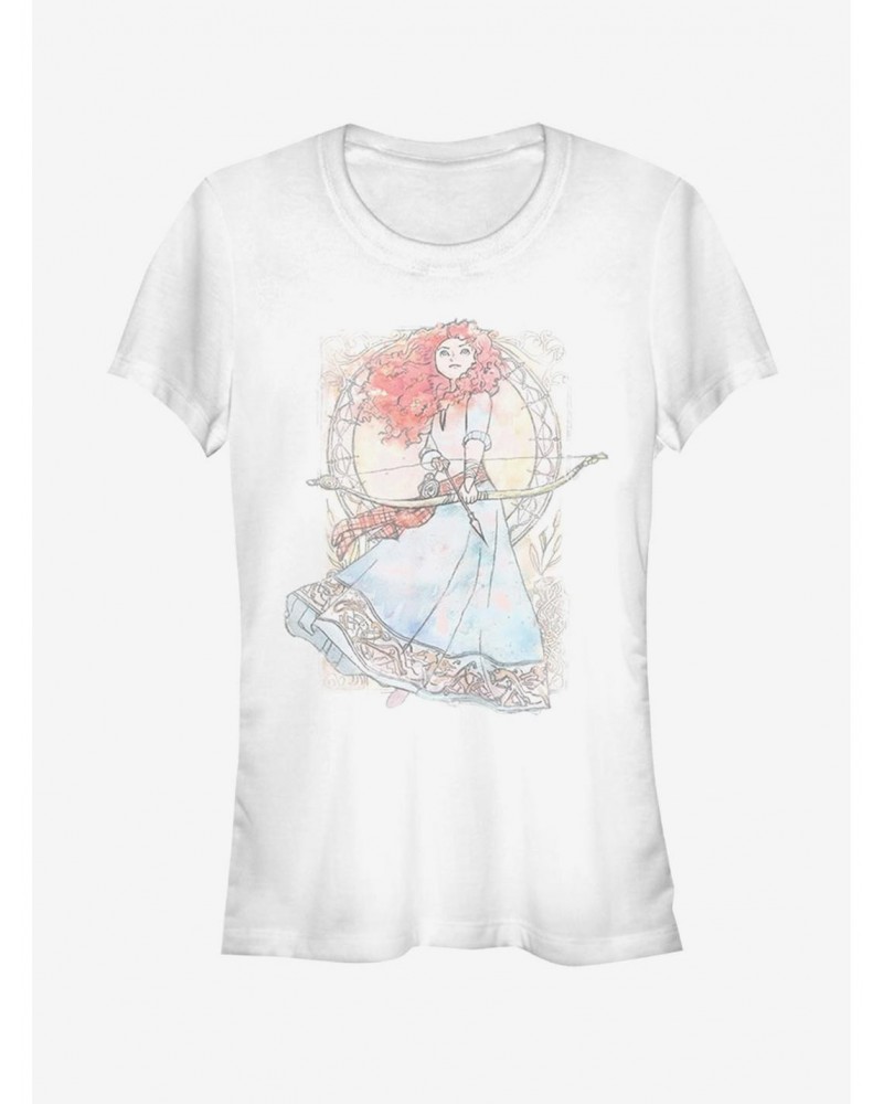 Disney Pixar Brave Watercolor Girls T-Shirt $6.97 T-Shirts