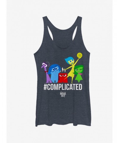 Disney Pixar Inside Out Complicated Emotions Girls Tank $7.07 Tanks