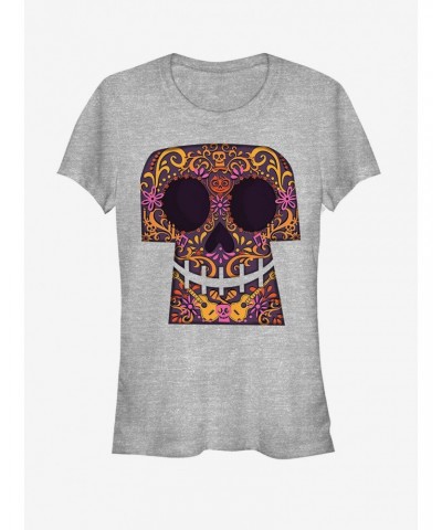 Disney Pixar Coco Sugar Skull Grin Girls T-Shirt $6.27 T-Shirts