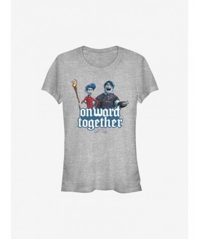 Disney Pixar Onward Together Girls T-Shirt $5.58 T-Shirts