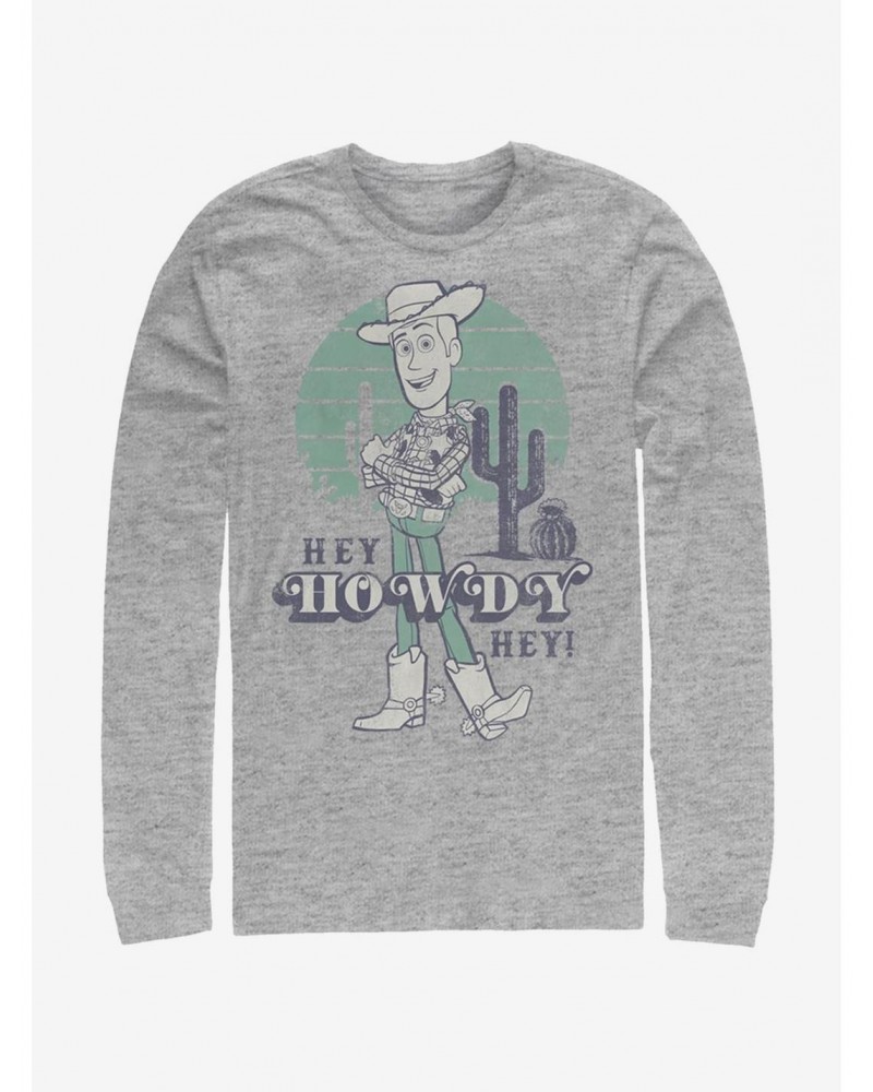 Disney Pixar Toy Story 4 Howdy Hey Long-Sleeve T-Shirt $8.75 T-Shirts