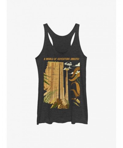 Disney Pixar Up Adventure Awaits Poster Girls Tank $8.34 Tanks