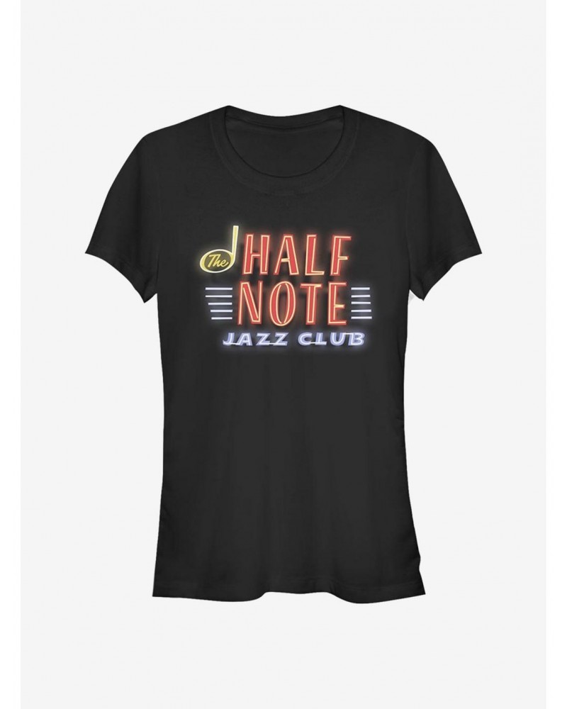 Disney Pixar Soul Half Note Neon Sign Girls T-Shirt $6.63 T-Shirts