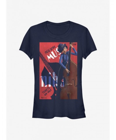 Disney Pixar Soul Miho On Bass Girls T-Shirt $5.02 T-Shirts