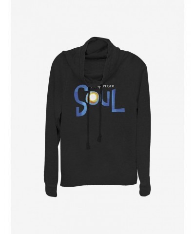 Disney Pixar Soul Movie Logo Cowlneck Long-Sleeve Girls Top $11.14 Tops