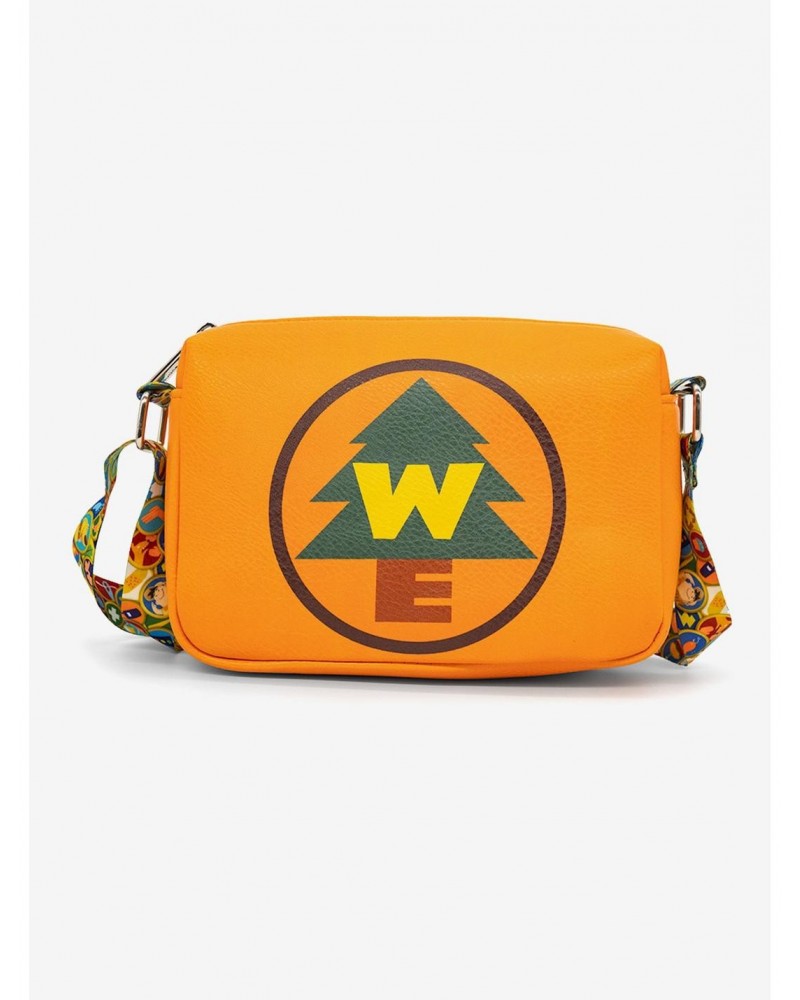 Disney Pixar Up Wilderness Explorers We Badge Cross Body Bag $15.56 Bags