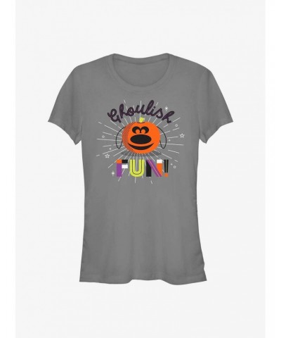 Disney Pixar Up Dug's Ghoulish Fun Girls T-Shirt $7.28 T-Shirts