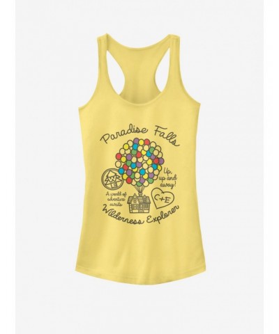 Disney Pixar Up Line Art Girls Tank $8.76 Tanks