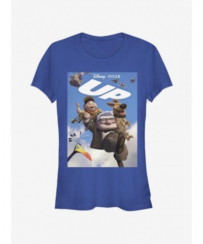 Disney Pixar Up Up Poster Girls T-Shirt $7.60 T-Shirts