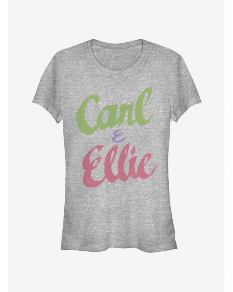 Disney Pixar Up Carl And Ellie Girls T-Shirt $4.85 T-Shirts