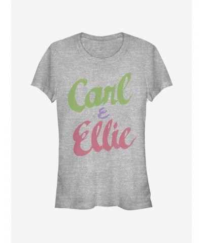 Disney Pixar Up Carl And Ellie Girls T-Shirt $4.85 T-Shirts