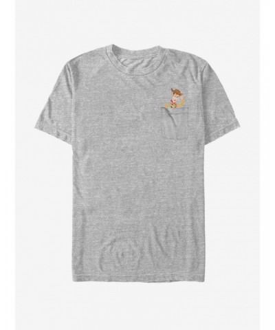 Disney Pixar Toy Story Woody Faux Pocket T-Shirt $6.19 T-Shirts