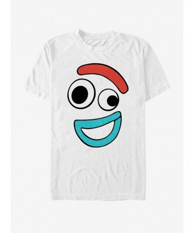 Disney Pixar Toy Story Big Face Smiling Forky T-Shirt $5.23 T-Shirts