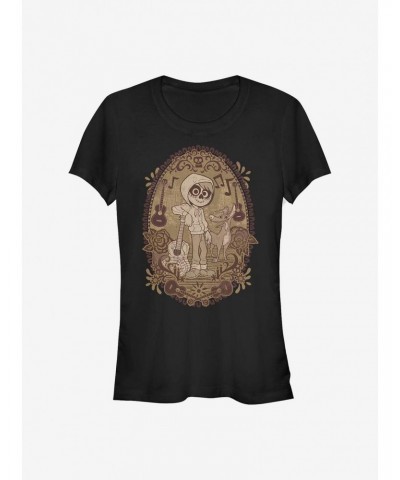 Disney Pixar Coco Miguel Portrait Girls T-Shirt $5.40 T-Shirts