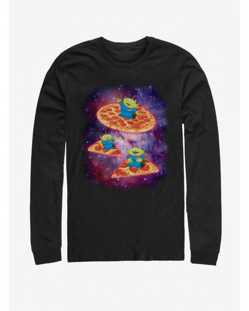 Disney Pixar Toy Story Pizza Saucer Long-Sleeve T-Shirt $11.05 T-Shirts