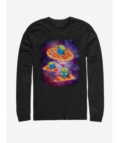 Disney Pixar Toy Story Pizza Saucer Long-Sleeve T-Shirt $11.05 T-Shirts