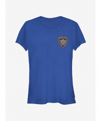 Disney Pixar Onward Mushroomton Badge Girls T-Shirt $7.49 T-Shirts