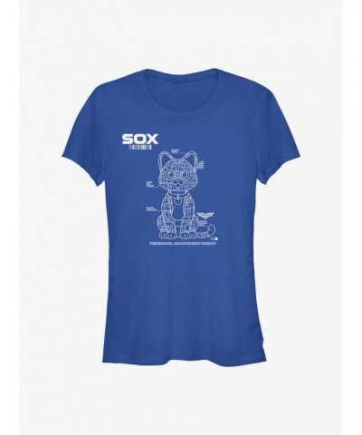 Disney Pixar Lightyear Sox Tech Girls T-Shirt $5.40 T-Shirts