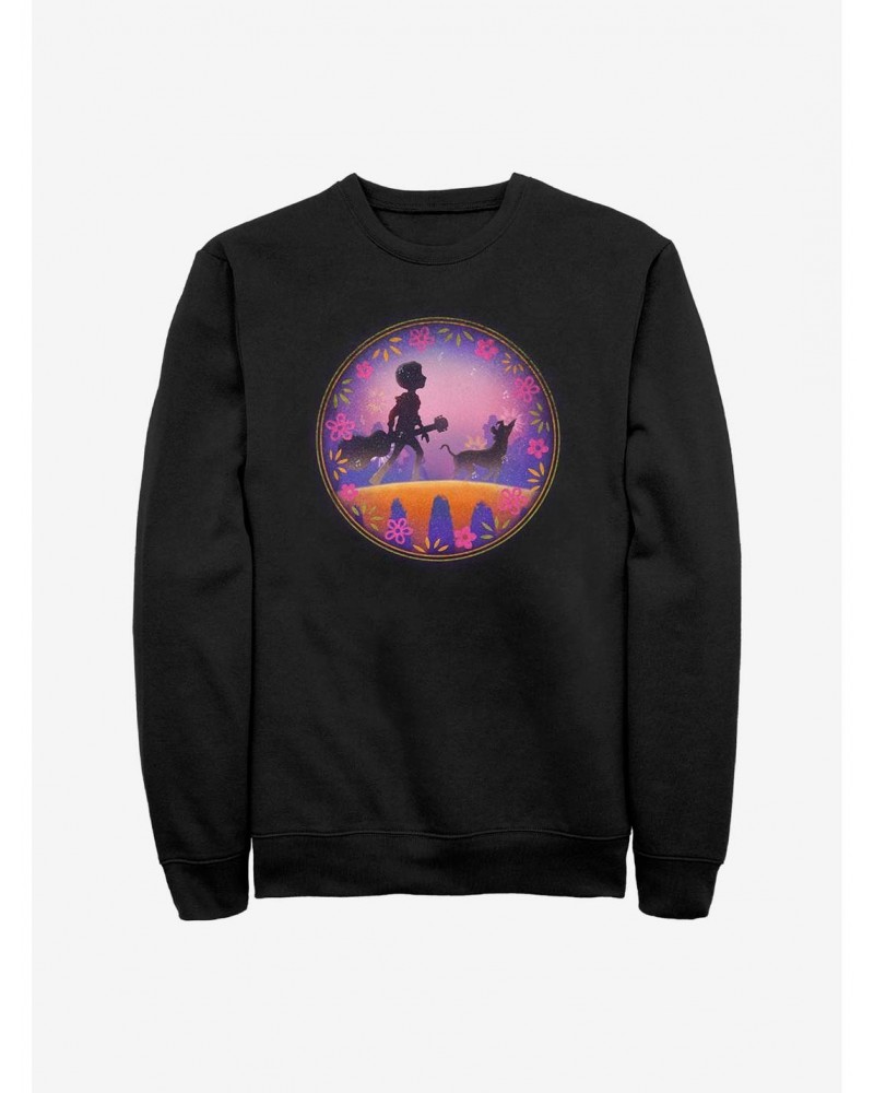 Disney Pixar Coco Bridge Into The Land Of The Dead Crew Sweatshirt $10.59 Sweatshirts