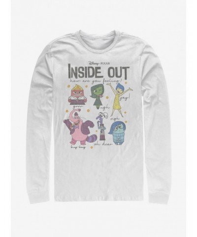 Disney Pixar Inside Out How Are You Feeling Long-Sleeve T-Shirt $11.05 T-Shirts