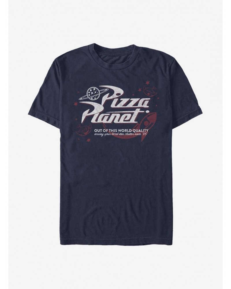 Disney Pixar Toy Story Retro Pizza Planet T-Shirt $7.19 T-Shirts