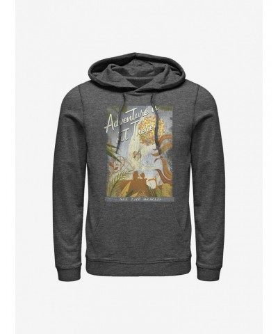 Disney Pixar Up Travel Poster Hoodie $10.37 Hoodies