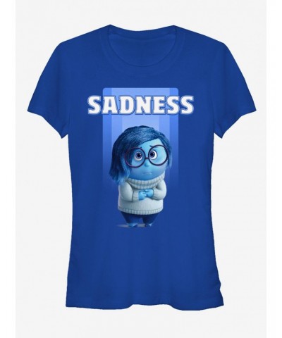 Disney Pixar Inside Out Sadness Portrait Girls T-Shirt $7.84 T-Shirts