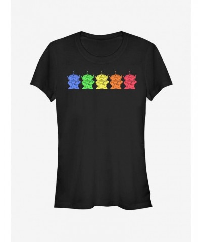 Disney Pixar Toy Story Chromatic Aliens Girls T-Shirt $5.93 T-Shirts