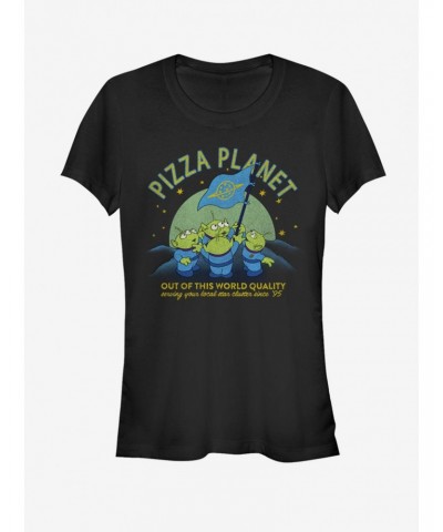 Disney Pixar Toy Story Alien On The Moon Girls T-Shirt $8.37 T-Shirts