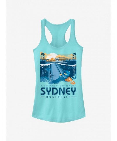 Disney Pixar Finding Nemo Wallaby Way Sydney Girls Tank $6.62 Tanks