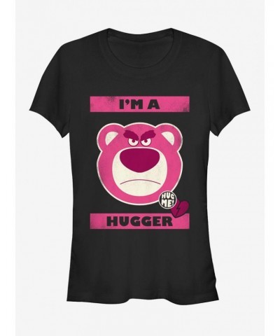 Toy Story I'm a Hugger Lotso Bear Girls T-Shirt $8.02 T-Shirts