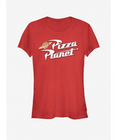 Disney Pixar Toy Story Vintage Pizza Logo Girls T-Shirt $6.62 T-Shirts