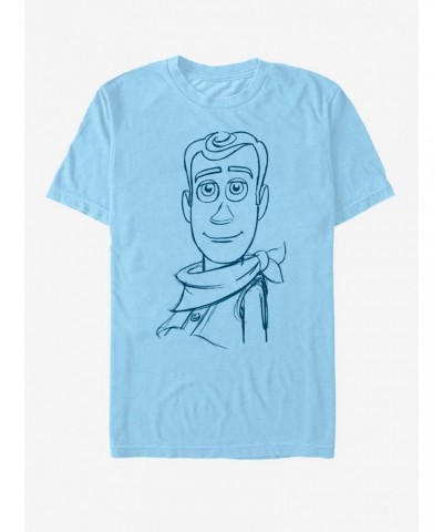 Disney Pixar Toy Story Woody Sketch T-Shirt $6.80 T-Shirts