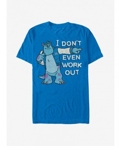 Monsters Inc. Sulley I Don't Even Work Out T-Shirt $7.53 T-Shirts