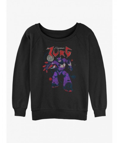 Disney Pixar Lightyear Metal Zurg Girls Slouchy Sweatshirt $10.33 Sweatshirts