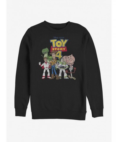 Disney Pixar Toy Story 4 Toy Crew Sweatshirt $8.01 Sweatshirts