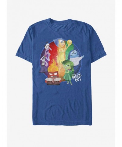 Disney Pixar Inside Out Circle Of Friends T-Shirt $8.37 T-Shirts