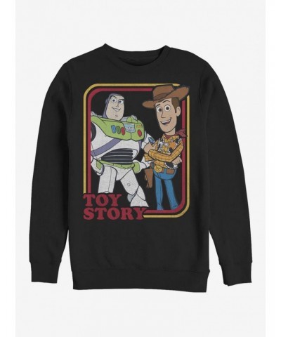 Disney Pixar Toy Story 4 Vintage Duo Crew Sweatshirt $11.37 Sweatshirts