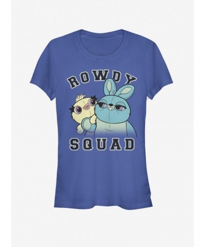 Disney Pixar Toy Story 4 Rowdy Squad Girls Royal Blue T-Shirt $8.54 T-Shirts