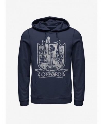 Disney Pixar Onward Crest Hoodie $11.94 Hoodies