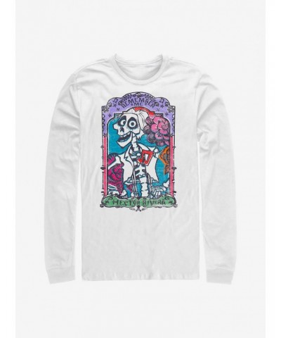 Disney Pixar Coco Hector Rivera Card Long-Sleeve T-Shirt $8.52 T-Shirts