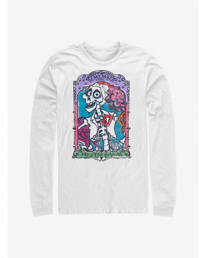 Disney Pixar Coco Hector Rivera Card Long-Sleeve T-Shirt $8.52 T-Shirts