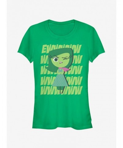 Disney Pixar Inside Out Disgust Ew Girls T-Shirt $6.62 T-Shirts