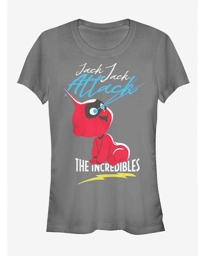 Disney Pixar The Incredibles Jack-Jack Attack Girls T-Shirt $5.58 T-Shirts