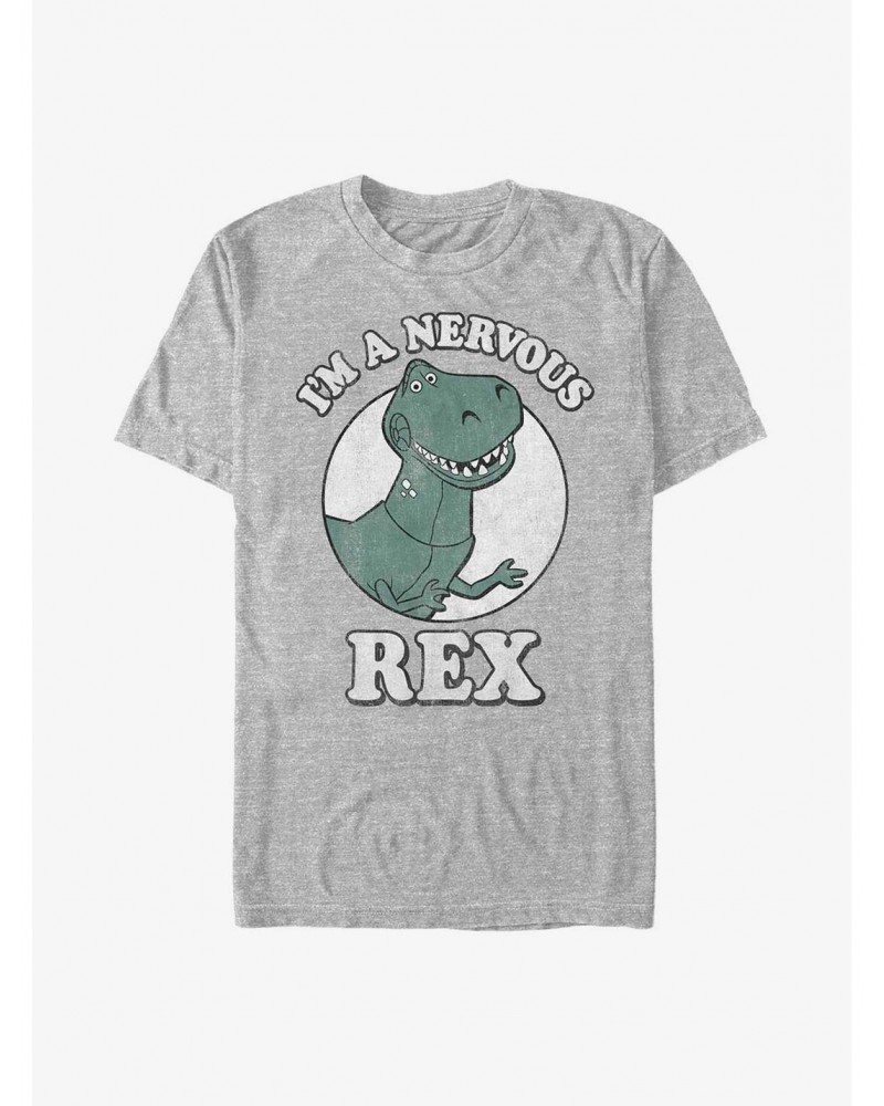 Disney Pixar Toy Story Nervous Rex T-Shirt $5.52 T-Shirts