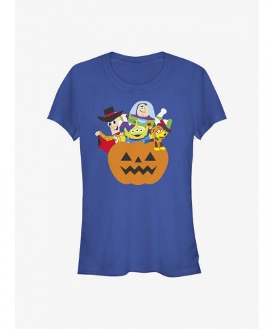 Disney Pixar Toy Story Pumpkin Surprise Characters Girls T-Shirt $5.93 T-Shirts