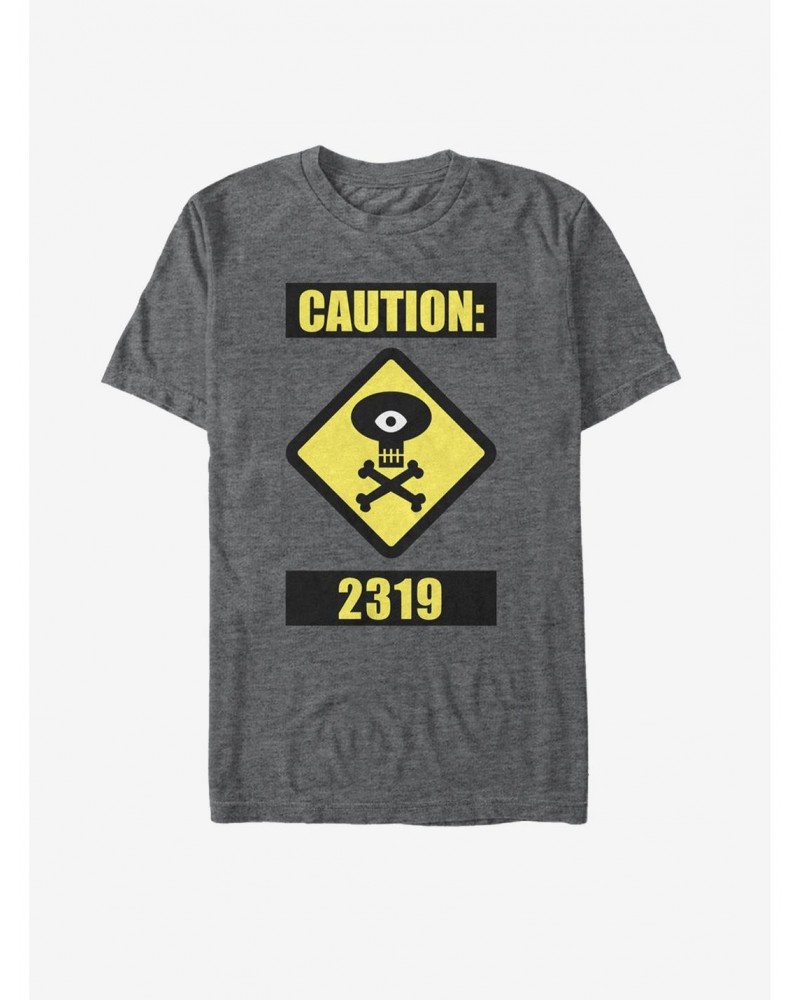 Monsters Inc. Caution 2319 T-Shirt $5.69 T-Shirts