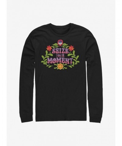 Disney Pixar Coco Seize Your Moment Emblem Long-Sleeve T-Shirt $8.52 T-Shirts